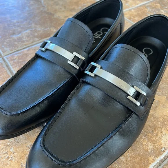 Calvin Klein men’s black loafers 👞🖤 - Picture 2 of 5